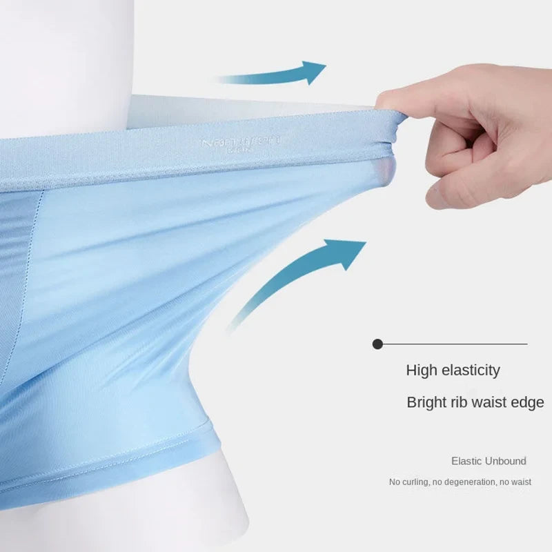Ice Silk Boxer Shorts